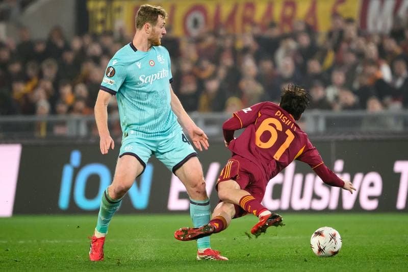 Football. UEFA Europa League. AS Roma - Bologna FC 1909. 19.03.2026