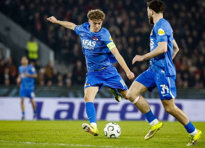 Football. UEFA Conference League. Sparta Prague - AZ Alkmaar. 19.03.2026