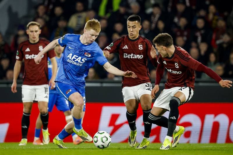 Football. UEFA Conference League. Sparta Prague - AZ Alkmaar. 19.03.2026