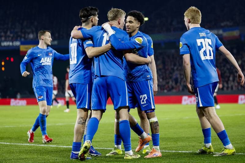 Football. UEFA Conference League. Sparta Prague - AZ Alkmaar. 19.03.2026