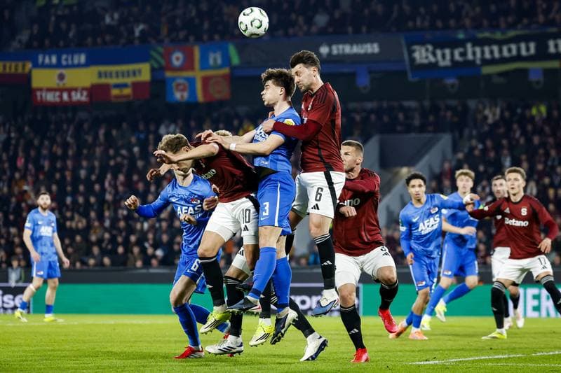 Football. UEFA Conference League. Sparta Prague - AZ Alkmaar. 19.03.2026