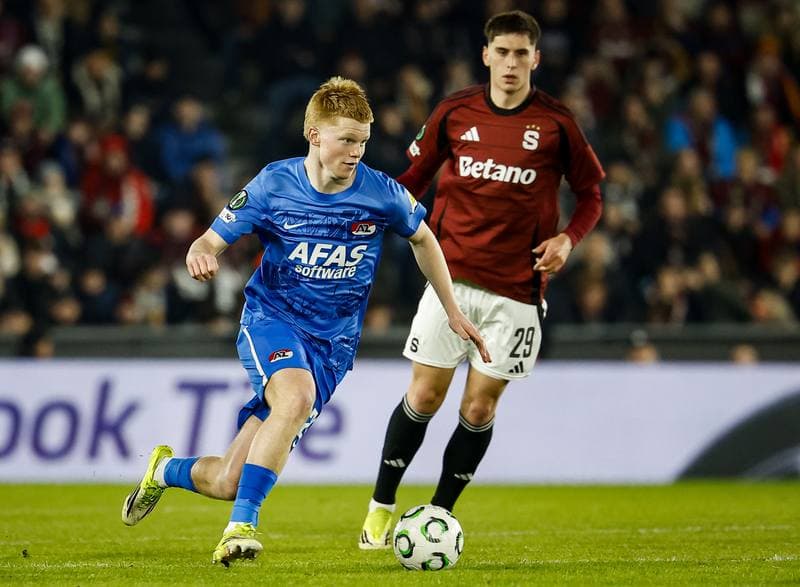 Football. UEFA Conference League. Sparta Prague - AZ Alkmaar. 19.03.2026