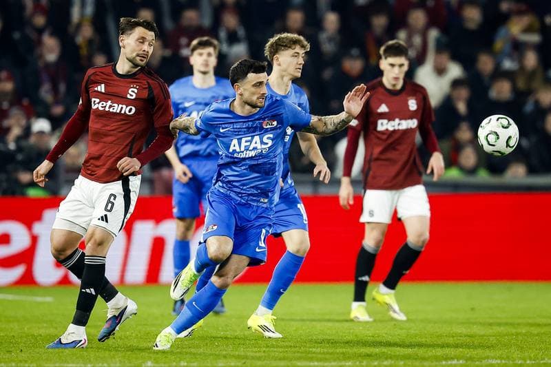 Football. UEFA Conference League. Sparta Prague - AZ Alkmaar. 19.03.2026