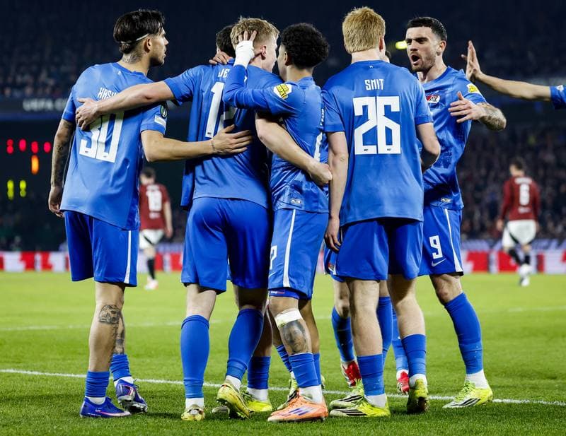 Football. UEFA Conference League. Sparta Prague - AZ Alkmaar. 19.03.2026