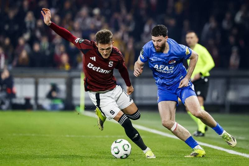 Football. UEFA Conference League. Sparta Prague - AZ Alkmaar. 19.03.2026