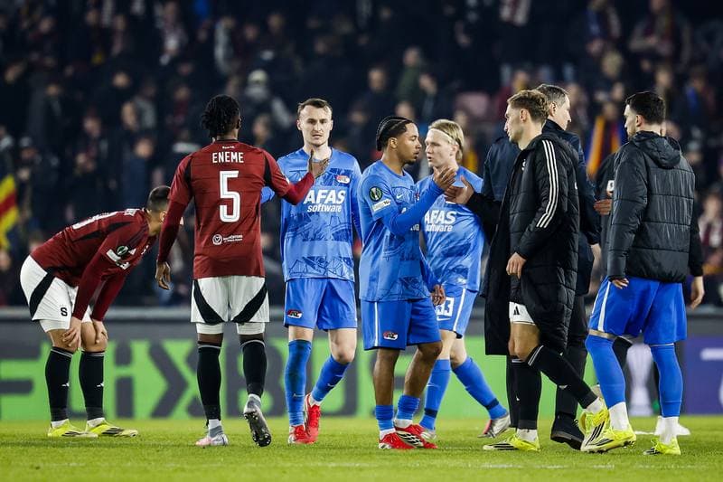 Football. UEFA Conference League. Sparta Prague - AZ Alkmaar. 19.03.2026