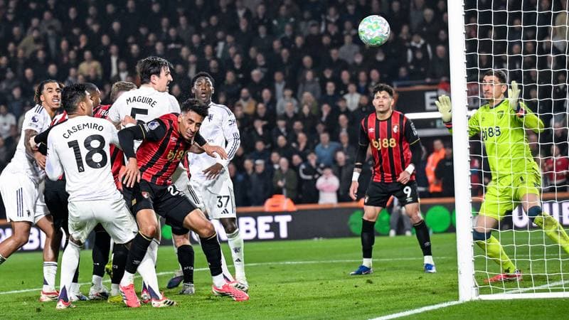Football. Premier League. Bournemouth - Manchester United. 20.03.2026