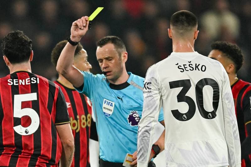 Football. Premier League. Bournemouth - Manchester United. 20.03.2026