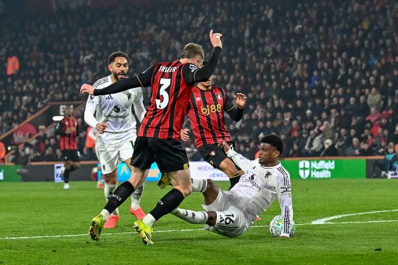 Football. Premier League. Bournemouth - Manchester United. 20.03.2026