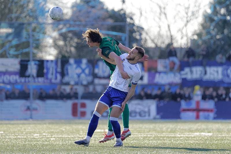 Football. Dutch Tweede Divisie. HSV Hoek - Quick Boys. 21.03.2026