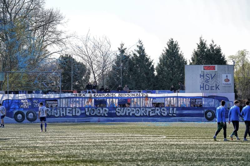 Football. Dutch Tweede Divisie. HSV Hoek - Quick Boys. 21.03.2026