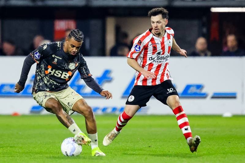 Football. Eredivisie. Sparta - Volendam. 21.03.2026