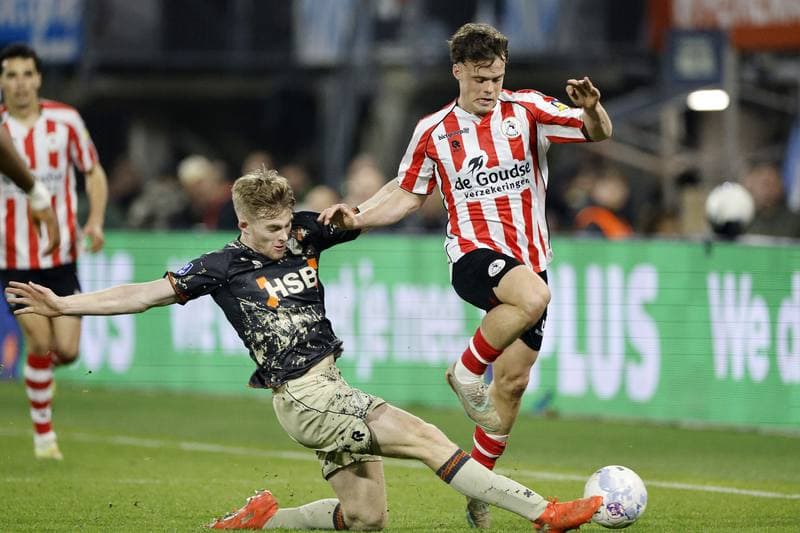 Football. Eredivisie. Sparta Rotterdam - FC Volendam. 21.03.2026