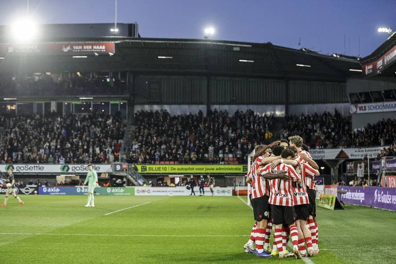 Football. Eredivisie. Sparta Rotterdam - FC Volendam. 21.03.2026