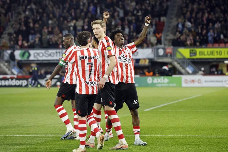 Football. Eredivisie. Sparta Rotterdam - FC Volendam. 21.03.2026