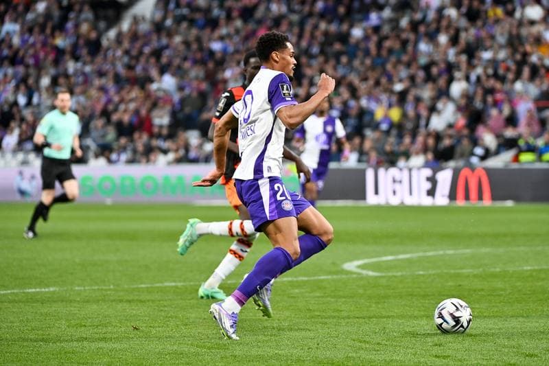 Football. Ligue 1 McDonald's. Toulouse - FC Lorient. 21.03.2026