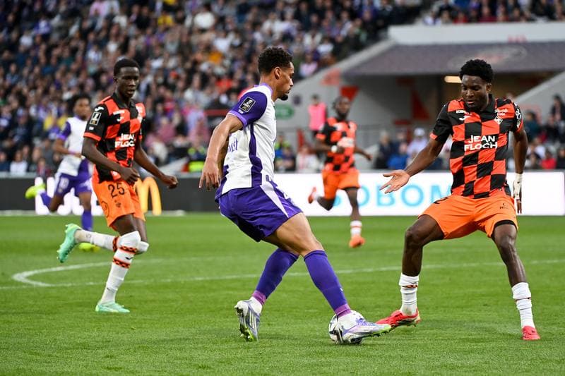 Football. Ligue 1 McDonald's. Toulouse - FC Lorient. 21.03.2026