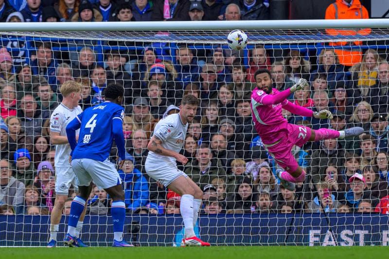 Football. Sky Bet Championship. Ipswich Town - Swansea City. 16.03.2026
