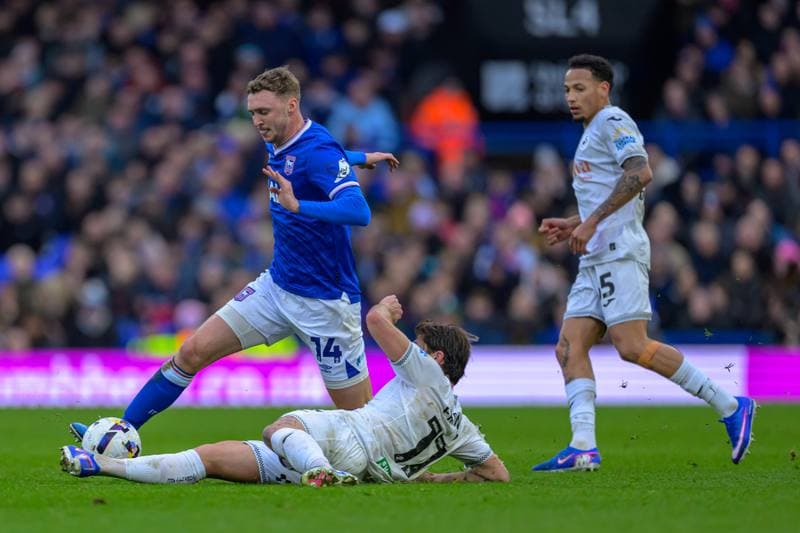 Football. Sky Bet Championship. Ipswich Town - Swansea City. 16.03.2026