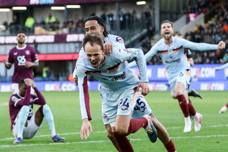 Football. Premier League. Burnley - Brentford. 28.02.2026