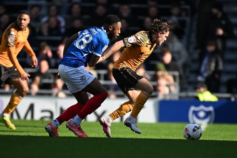 Football. Sky Bet Championship. Portsmouth - Hull City. 28.02.2026