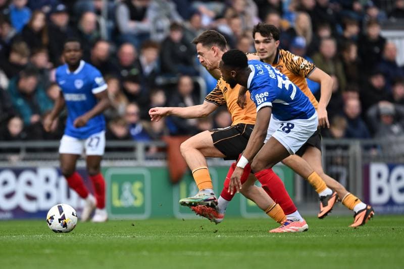 Football. Sky Bet Championship. Portsmouth - Hull City. 28.02.2026