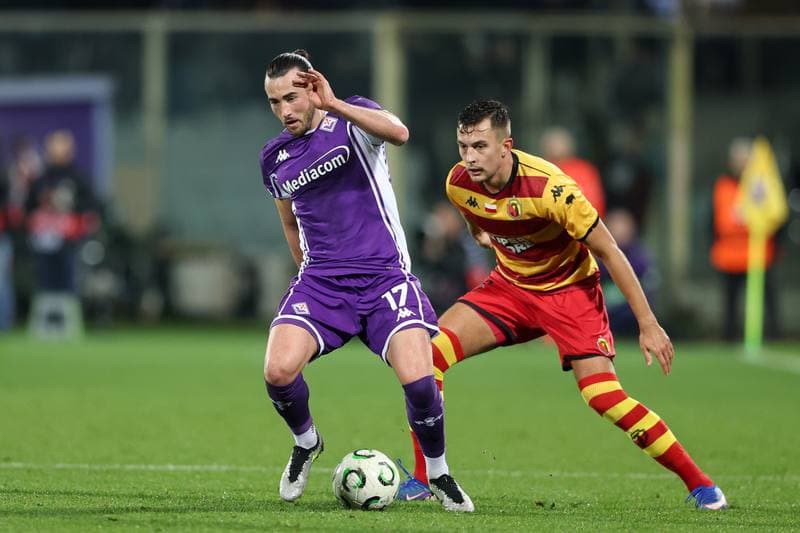 Football. UEFA Conference League. AC Fiorentina - Jagiellonia Bialystok. 26.02.2026
