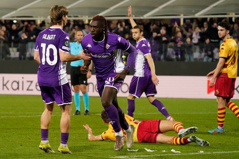 Football. UEFA Europa Conference League. Fiorentina - Jagiellonia. 26.02.2026