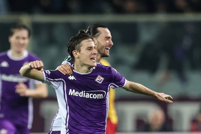Football. UEFA Conference League. AC Fiorentina - Jagiellonia Bialystok. 26.02.2026