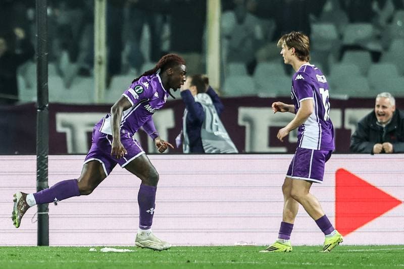 Football. UEFA Conference League. AC Fiorentina - Jagiellonia Bialystok. 26.02.2026