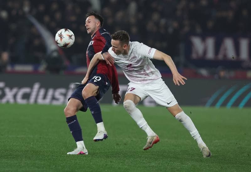 Football. UEFA Europa League. Bologna - Brann. 26.02.2026