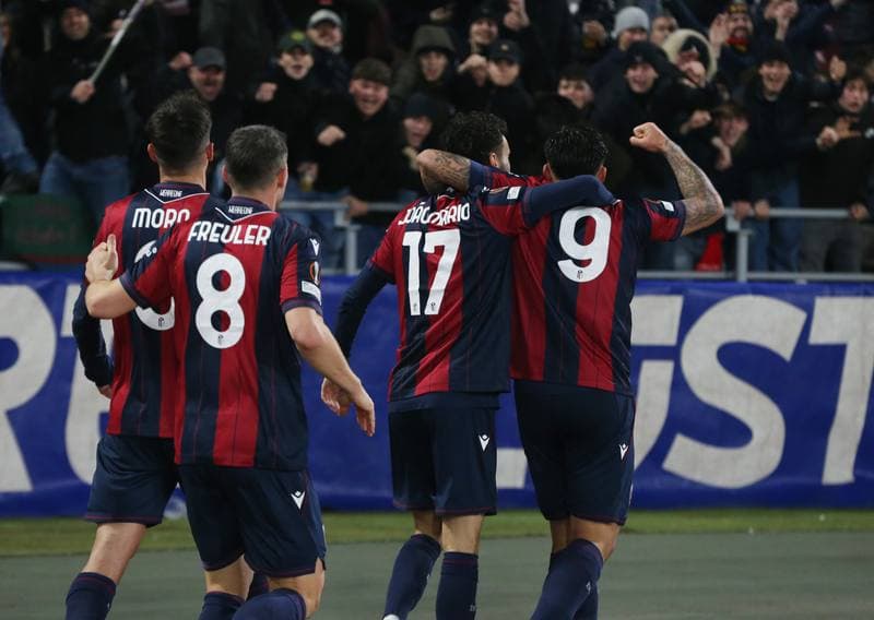 Football. UEFA Europa League. Bologna - Brann. 26.02.2026