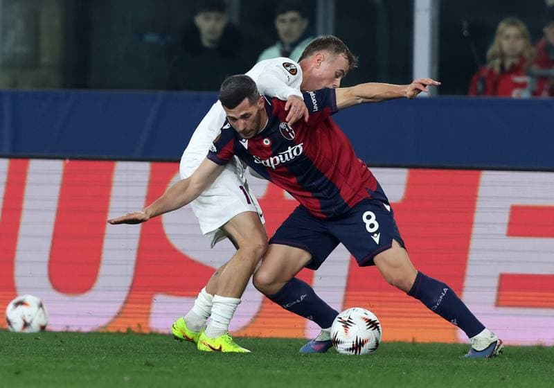Football. UEFA Europa League. Bologna - Brann. 26.02.2026