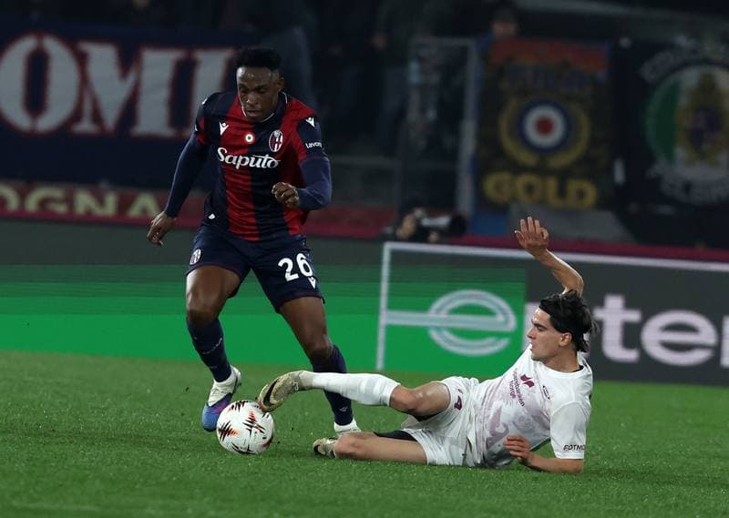 Football. UEFA Europa League. Bologna - Brann. 26.02.2026