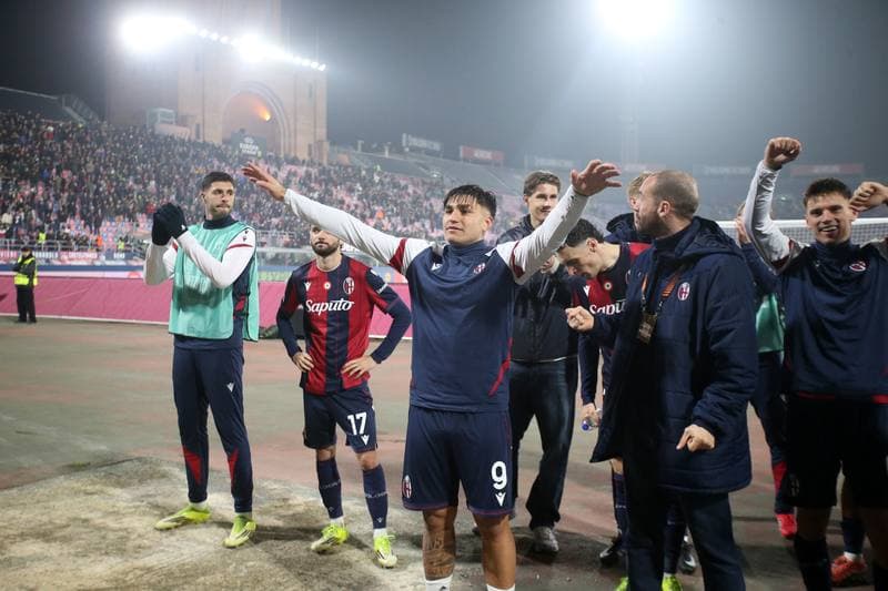 Football. UEFA Europa League. Bologna - Brann. 26.02.2026