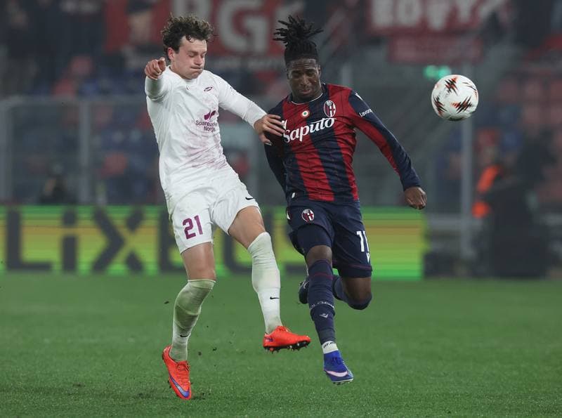 Football. UEFA Europa League. Bologna - Brann. 26.02.2026