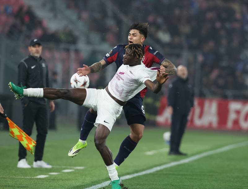 Football. UEFA Europa League. Bologna - Brann. 26.02.2026