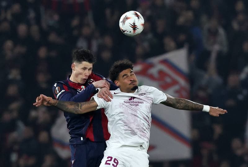Football. UEFA Europa League. Bologna - Brann. 26.02.2026