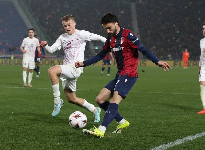 Football. UEFA Europa League. Bologna - Brann. 26.02.2026
