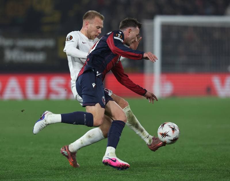 Football. UEFA Europa League. Bologna - Brann. 26.02.2026