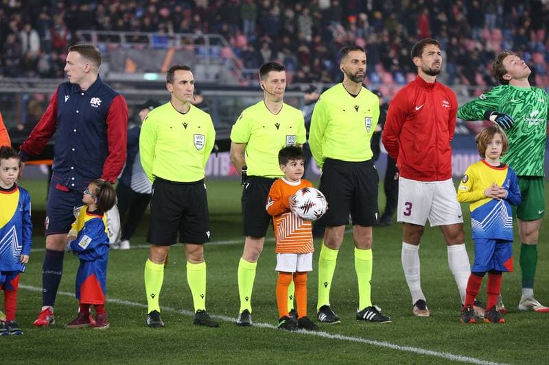 Football. UEFA Europa League. Bologna - Brann. 26.02.2026
