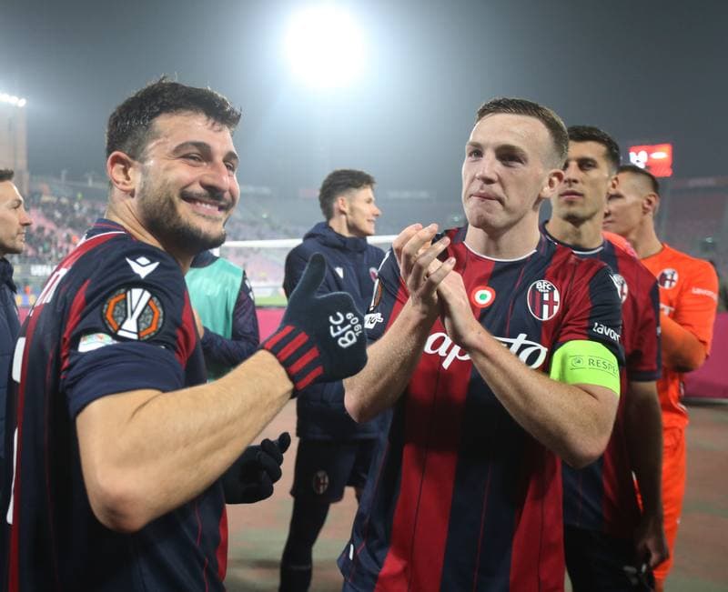 Football. UEFA Europa League. Bologna - Brann. 26.02.2026
