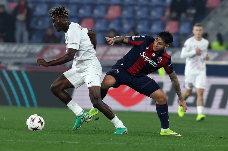 Football. UEFA Europa League. Bologna - Brann. 26.02.2026
