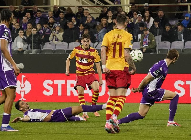 Football. UEFA Europa Conference League. Fiorentina - Jagiellonia. 26.02.2026