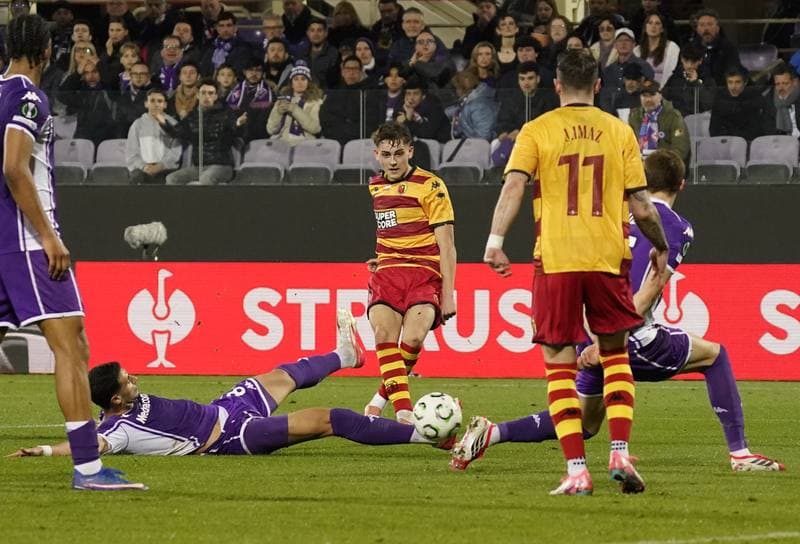 Football. UEFA Europa Conference League. Fiorentina - Jagiellonia. 26.02.2026