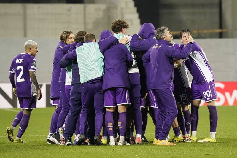 Football. UEFA Europa Conference League. Fiorentina - Jagiellonia. 26.02.2026