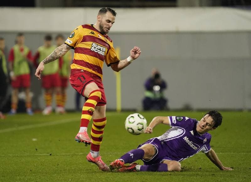 Football. UEFA Europa Conference League. Fiorentina - Jagiellonia. 26.02.2026