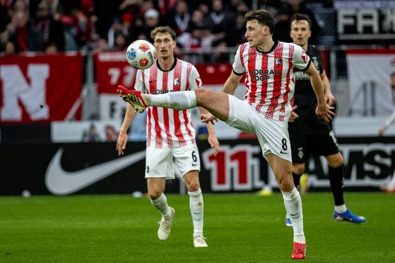 Football. Bundesliga. SC Freiburg - Borussia Monchengladbach. 22.02.2026
