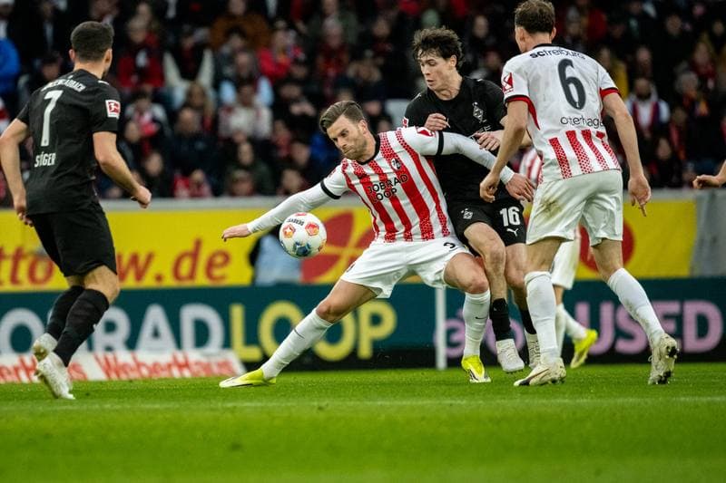 Football. Bundesliga. SC Freiburg - Borussia Monchengladbach. 22.02.2026