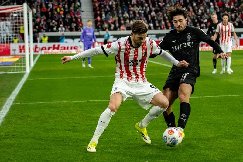 Football. Bundesliga. SC Freiburg - Borussia Monchengladbach. 22.02.2026